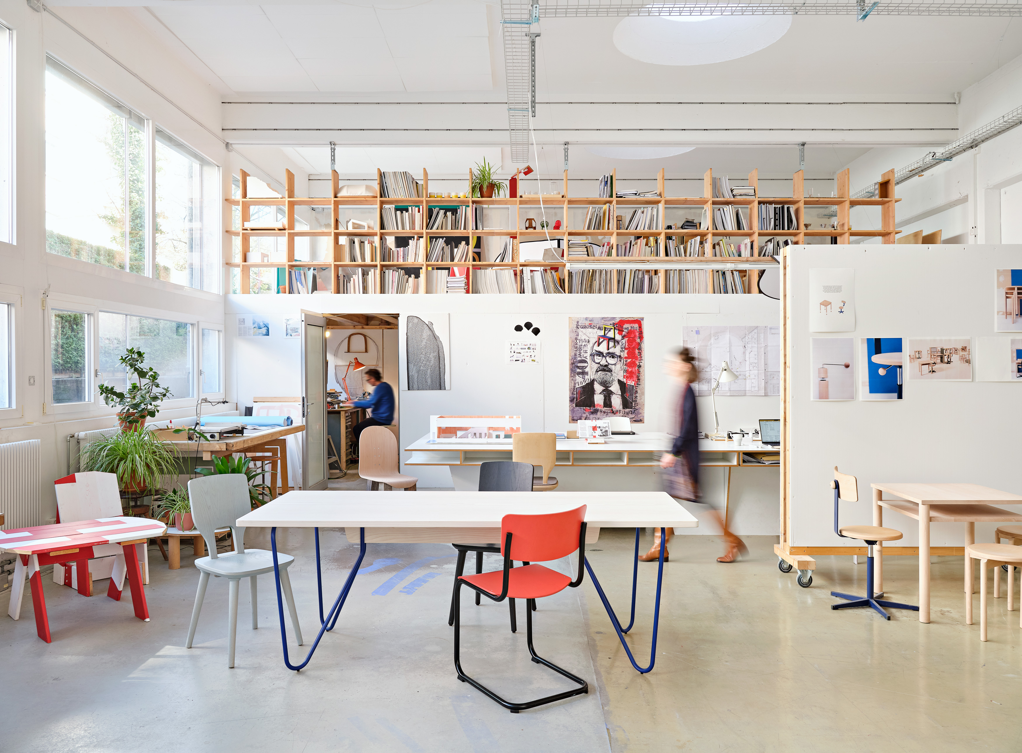 Innenansicht teo jakob Atelier Biel, Rue du Faucon 44