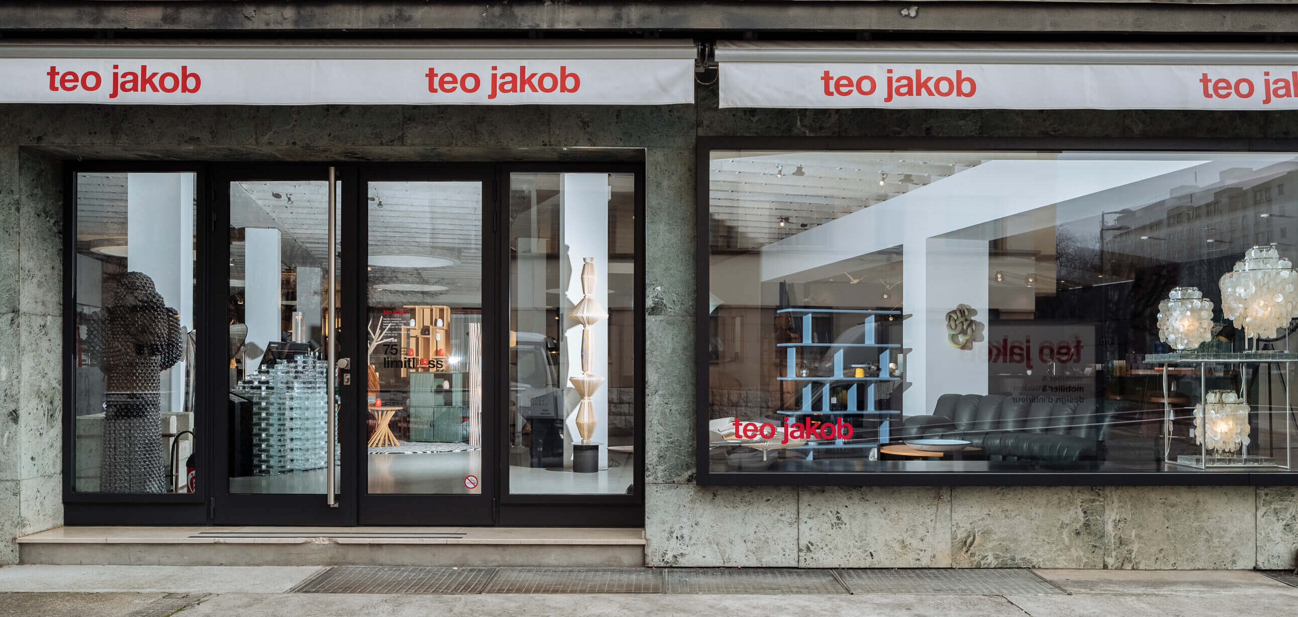 Aussenansicht teo jakob Filiale in Genf, Place de l'Octroi 8