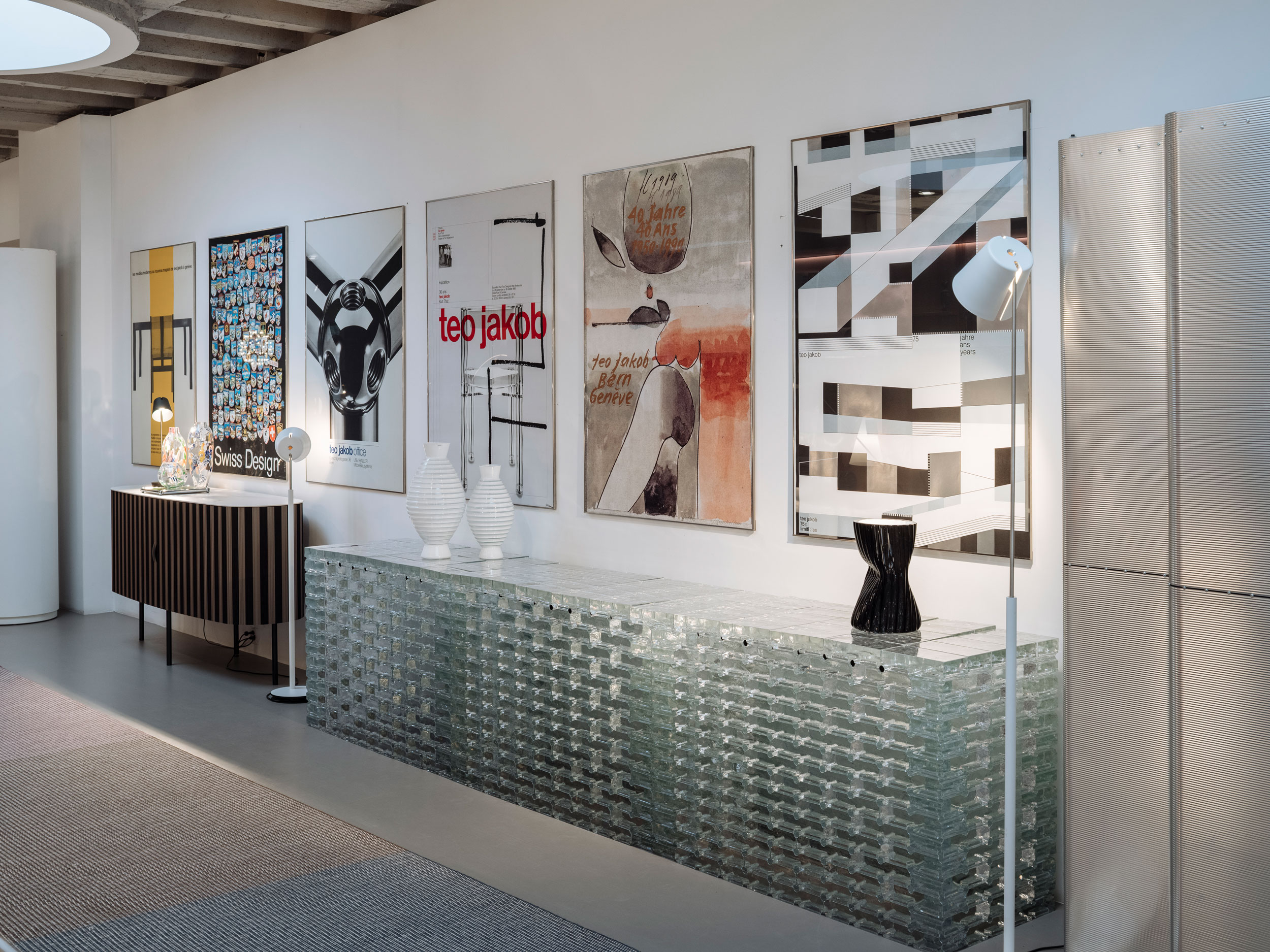 Showroom teo jakob Genf, Kunst-Ausstellung