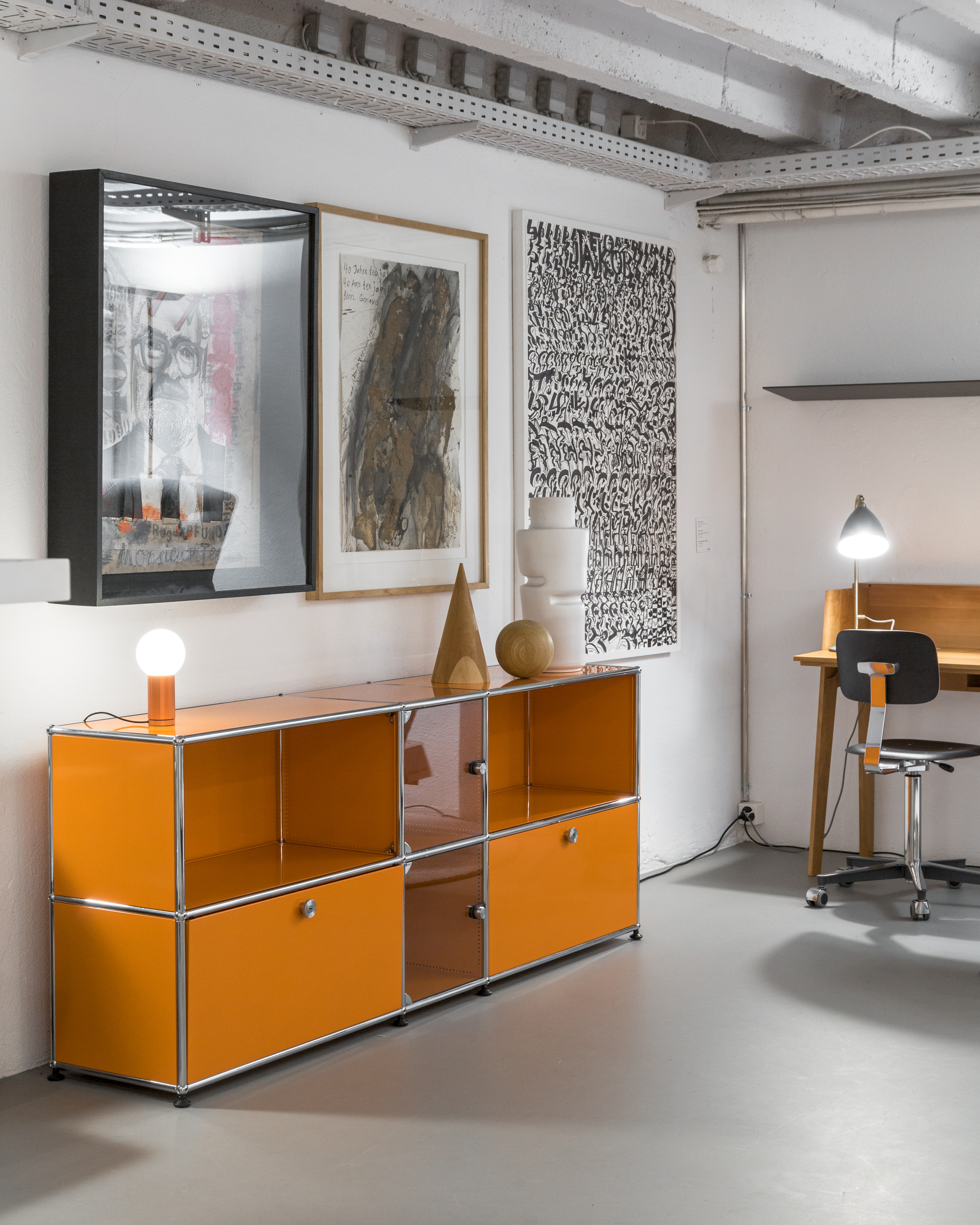 Showroom teo jakob Genf, Ausstellung Büromöbel