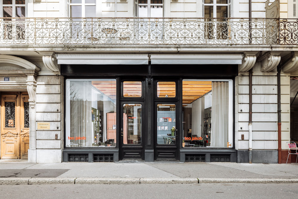Aussenansicht teo jakob Atelier Lausanne, Rue du Midi 18
