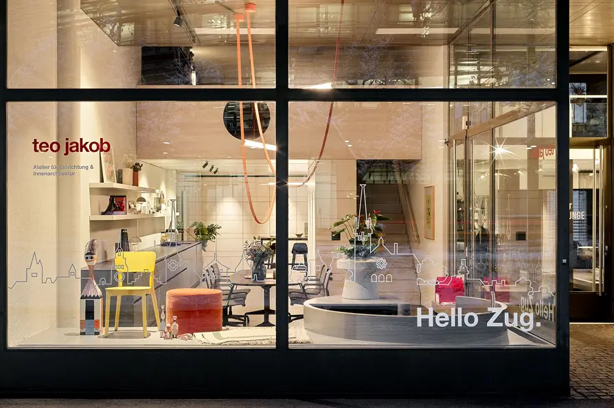 Aussenansicht teo jakob Atelier in Zug, Gotthardstrasse 3