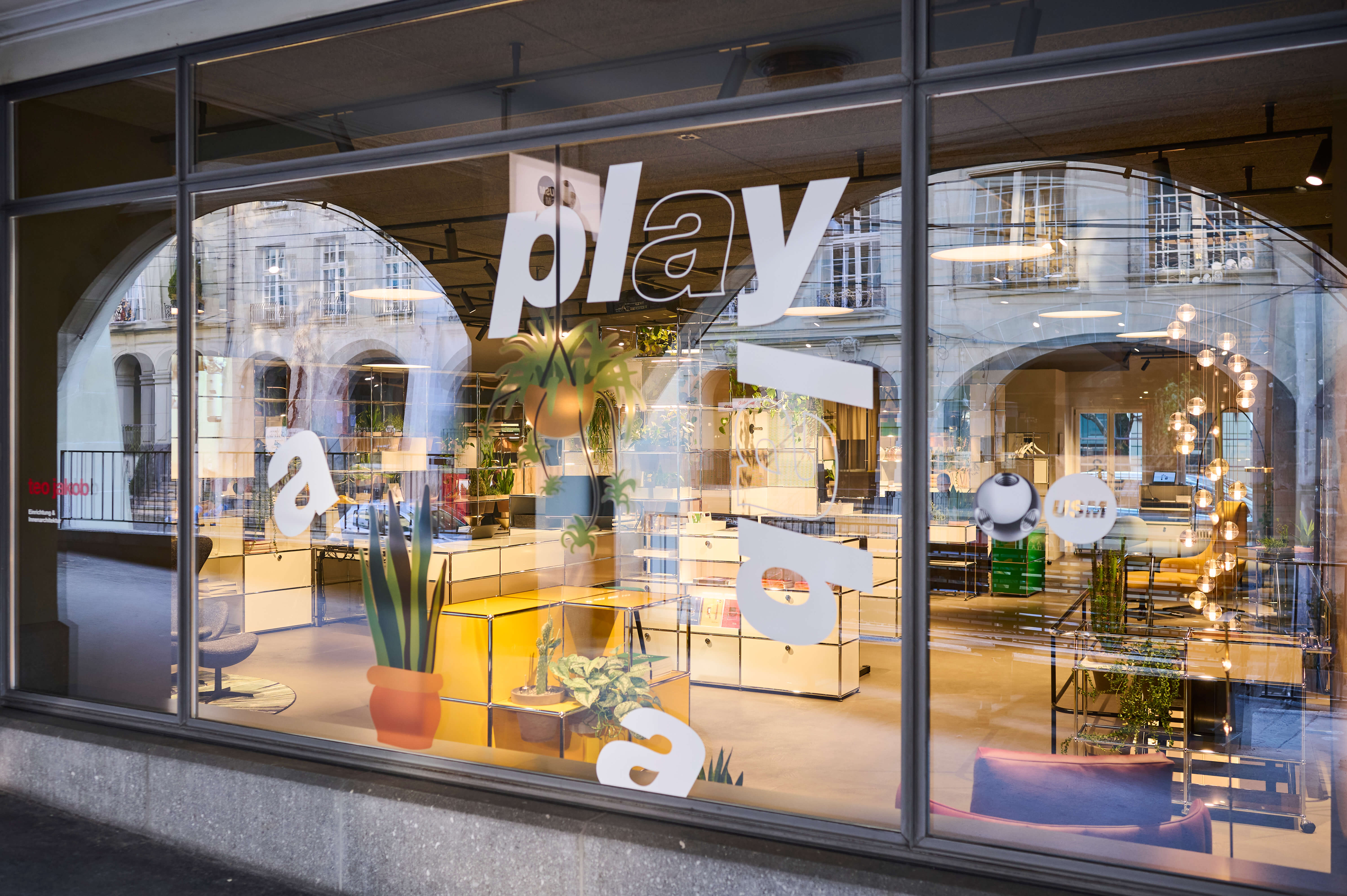 Aussenansicht teo jakob USM PlayLab in Bern, Gerechtigkeitsgasse 36