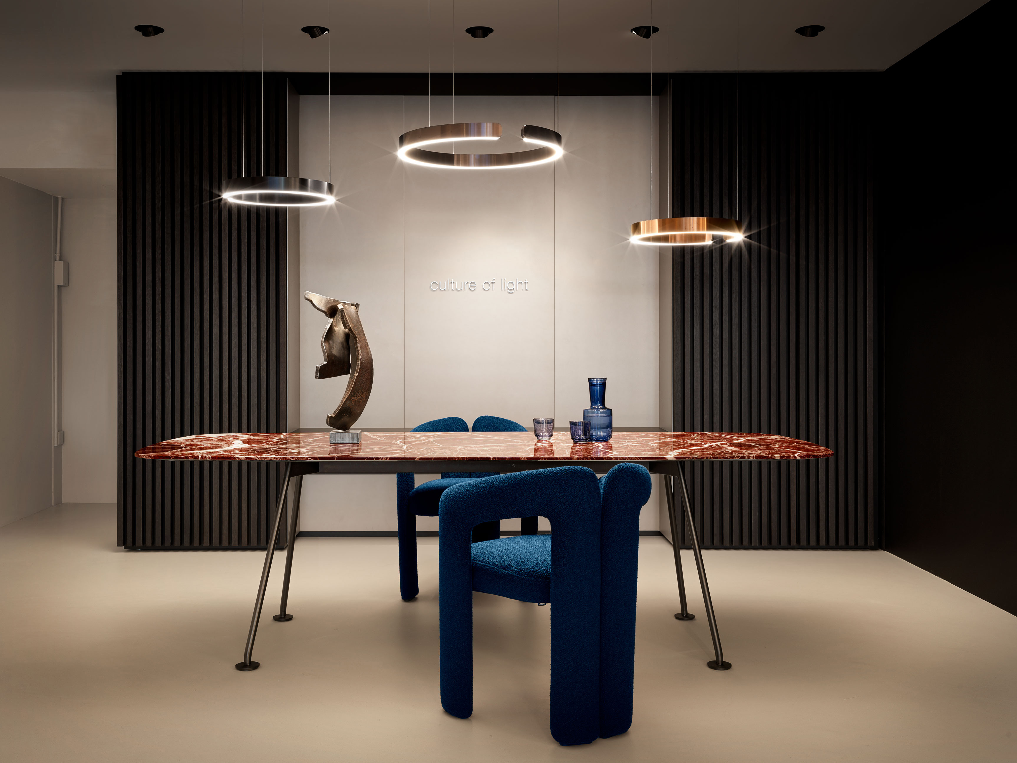 Showroom teo jakob Zürich, Ausstellung Occhio Gallery