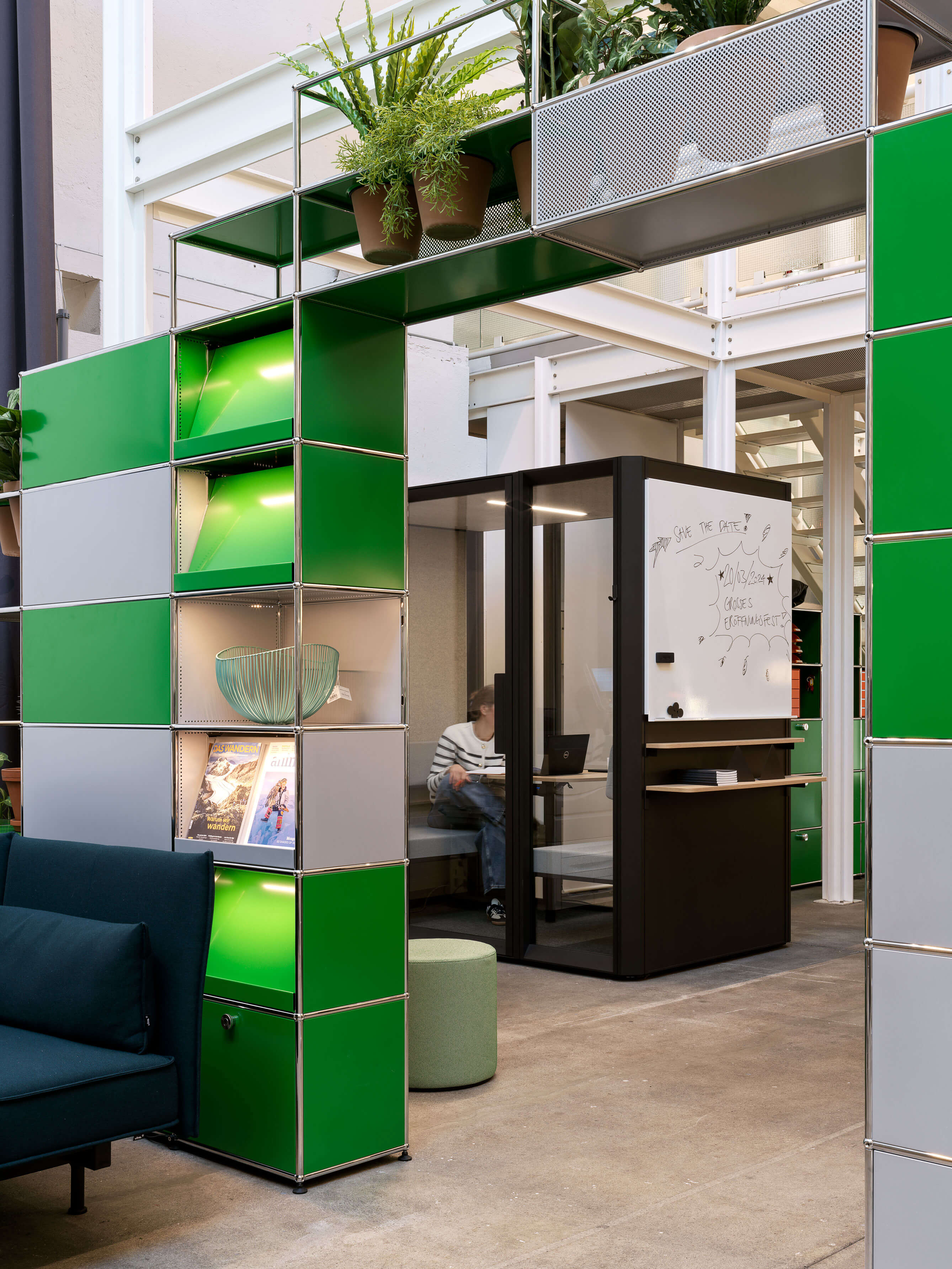 Showroom teo jakob Zürich, USM