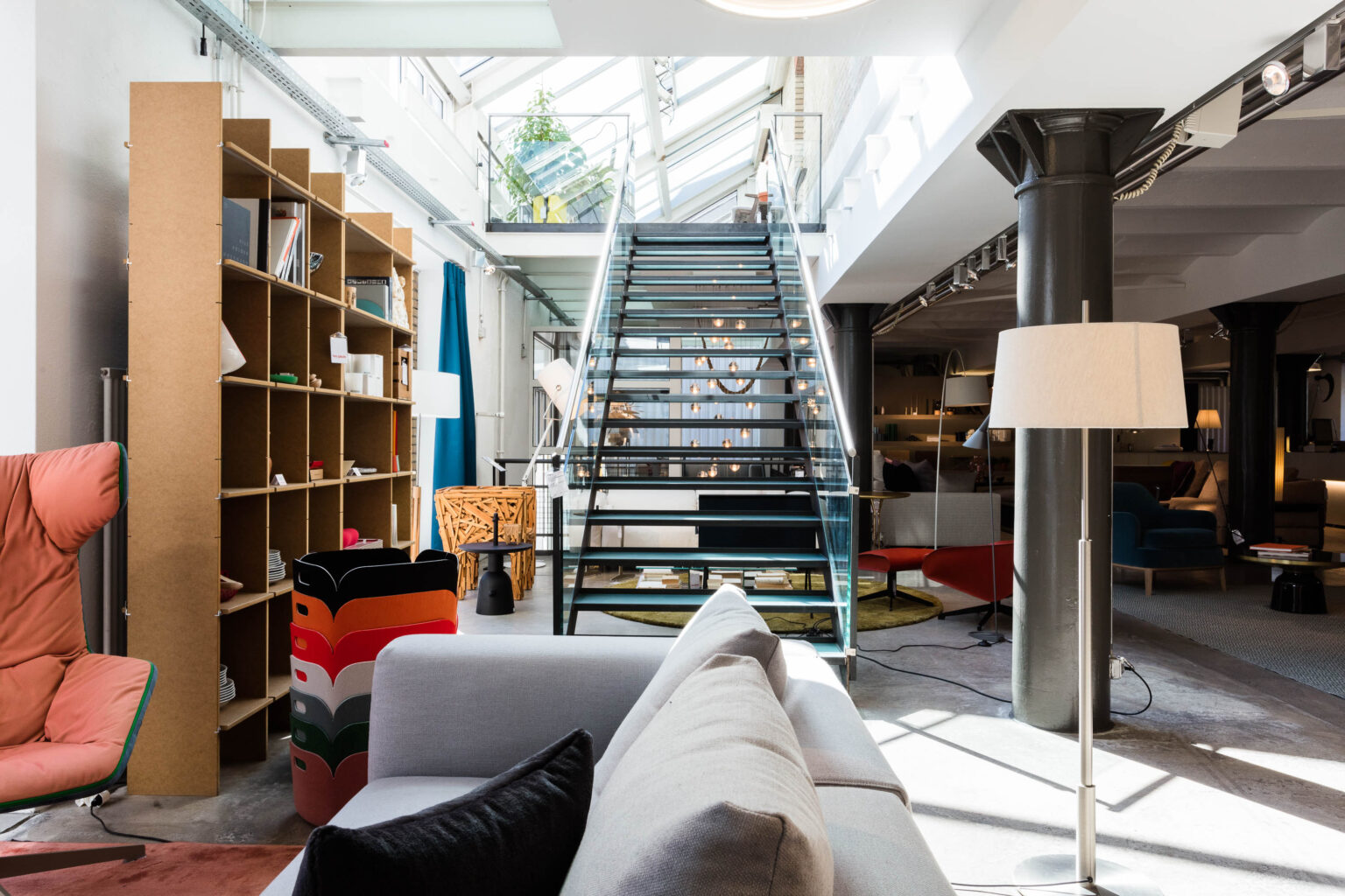 Showroom teo jakob Zürich, Design Möbel